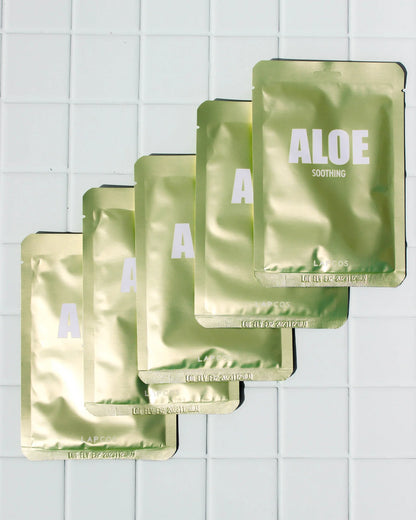 5 pack lapcos daily aloe sheet mask