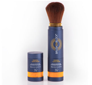 Brush on Block Facial Mineral Sunscreen Powder, SPF 30, 3.4g
