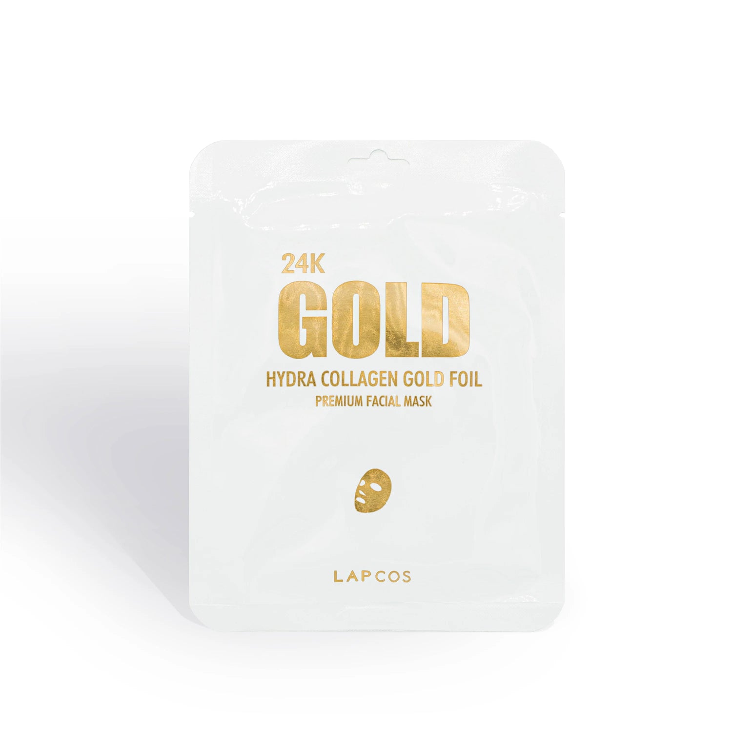 LAPCOS 24K Gold Foil Sheet Face Mask single