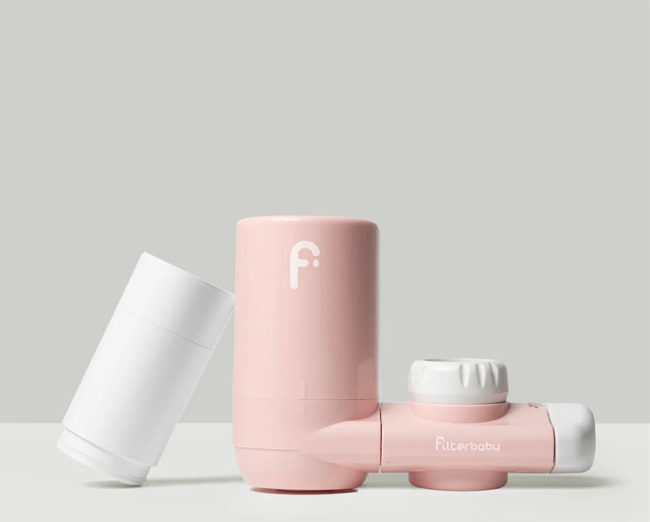 FilterBaby in pink is a skincare water filtration for healthy, happy skin at heaven on earth aspen. 