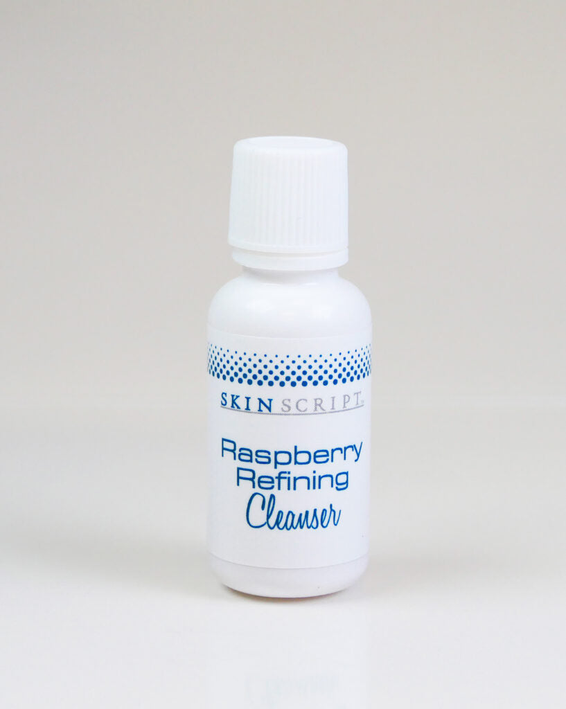 sample size of the skin script raspberry refining cleanser from heaven on earth aspen